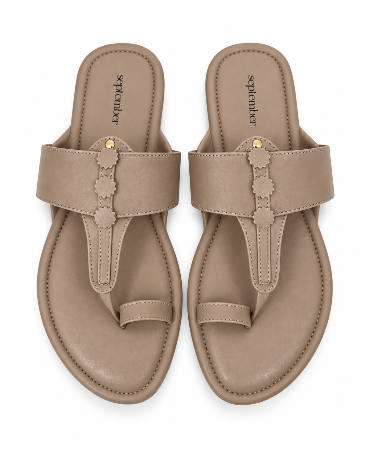 Classic Beige Kolhapuri