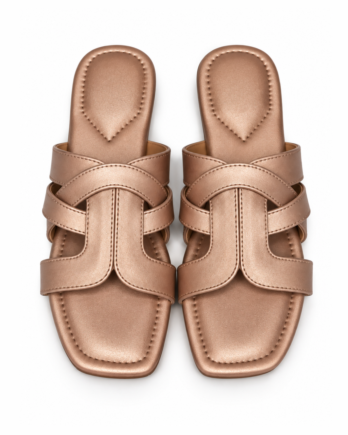Lune Weave-Rose gold
