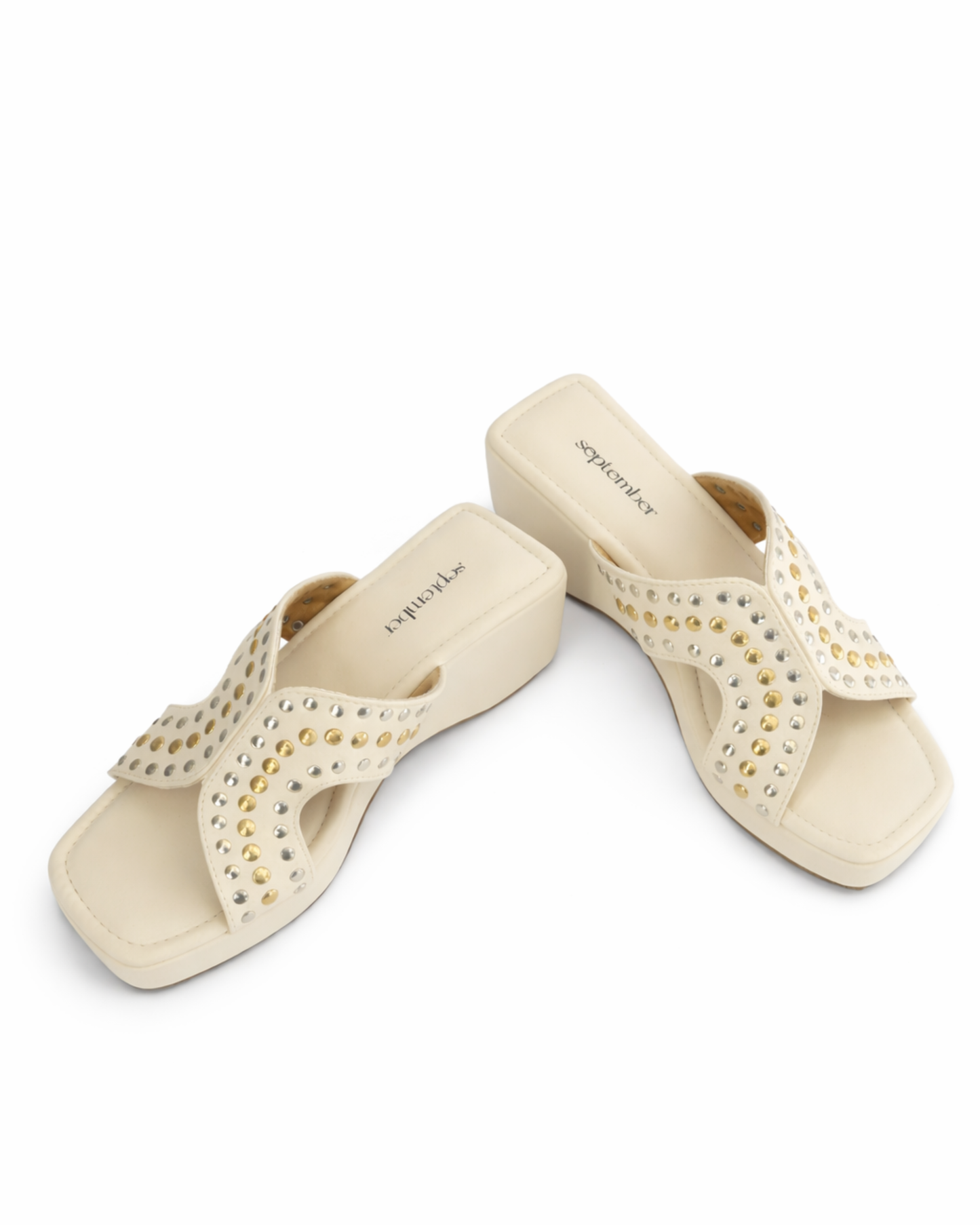 The Studded Muse-Off White