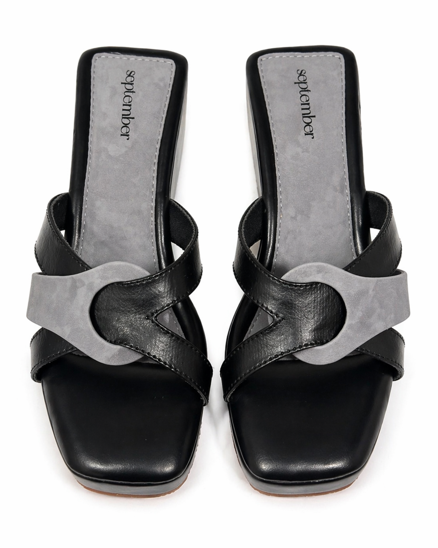 Black Curve Wedges