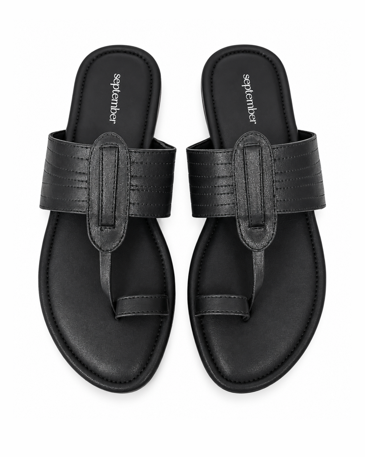 Classic Black Kolhapuri