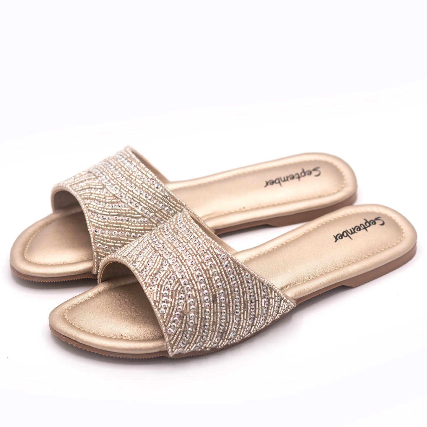 Sparkling Strides- Champagne Gold