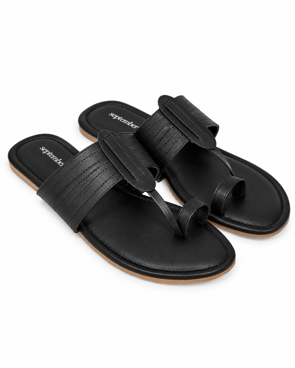 Classic Black Kolhapuri