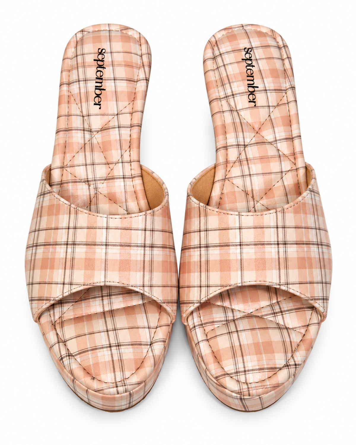 Plaid Muse-Beige