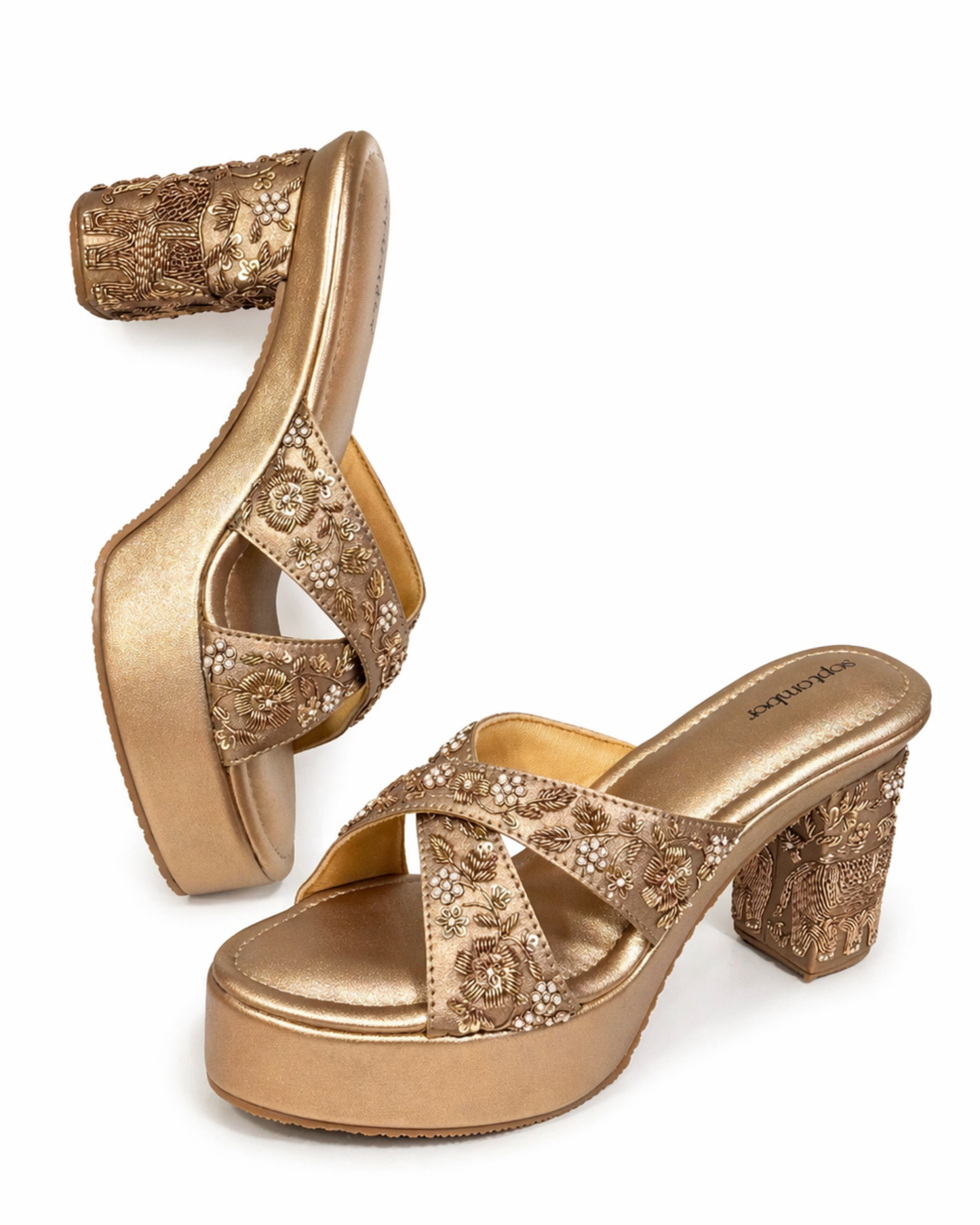 Elephant Luxe-Block Heels