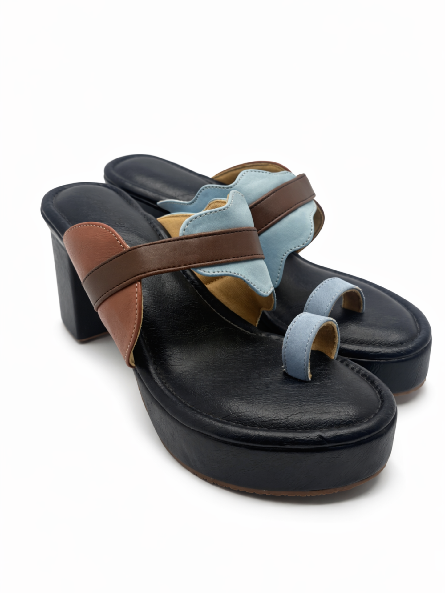 All Eyes On Hue-Block Heels-39