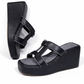 Noir Weave-Black Heels
