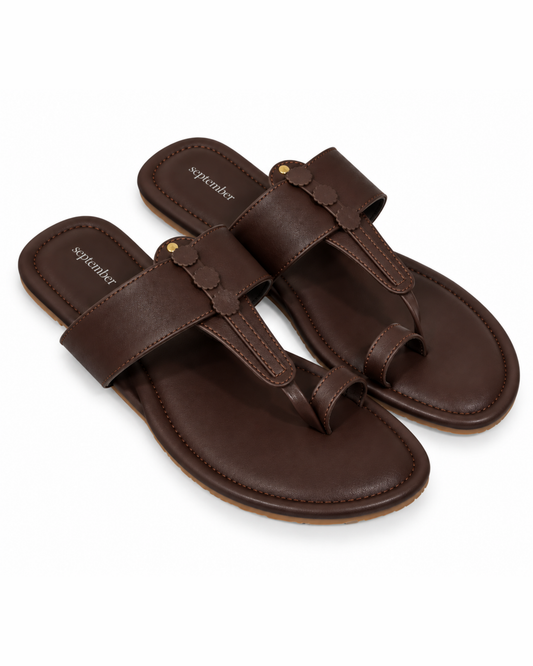 Classic Brown Kolhapuri