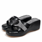 Black Curve Wedges
