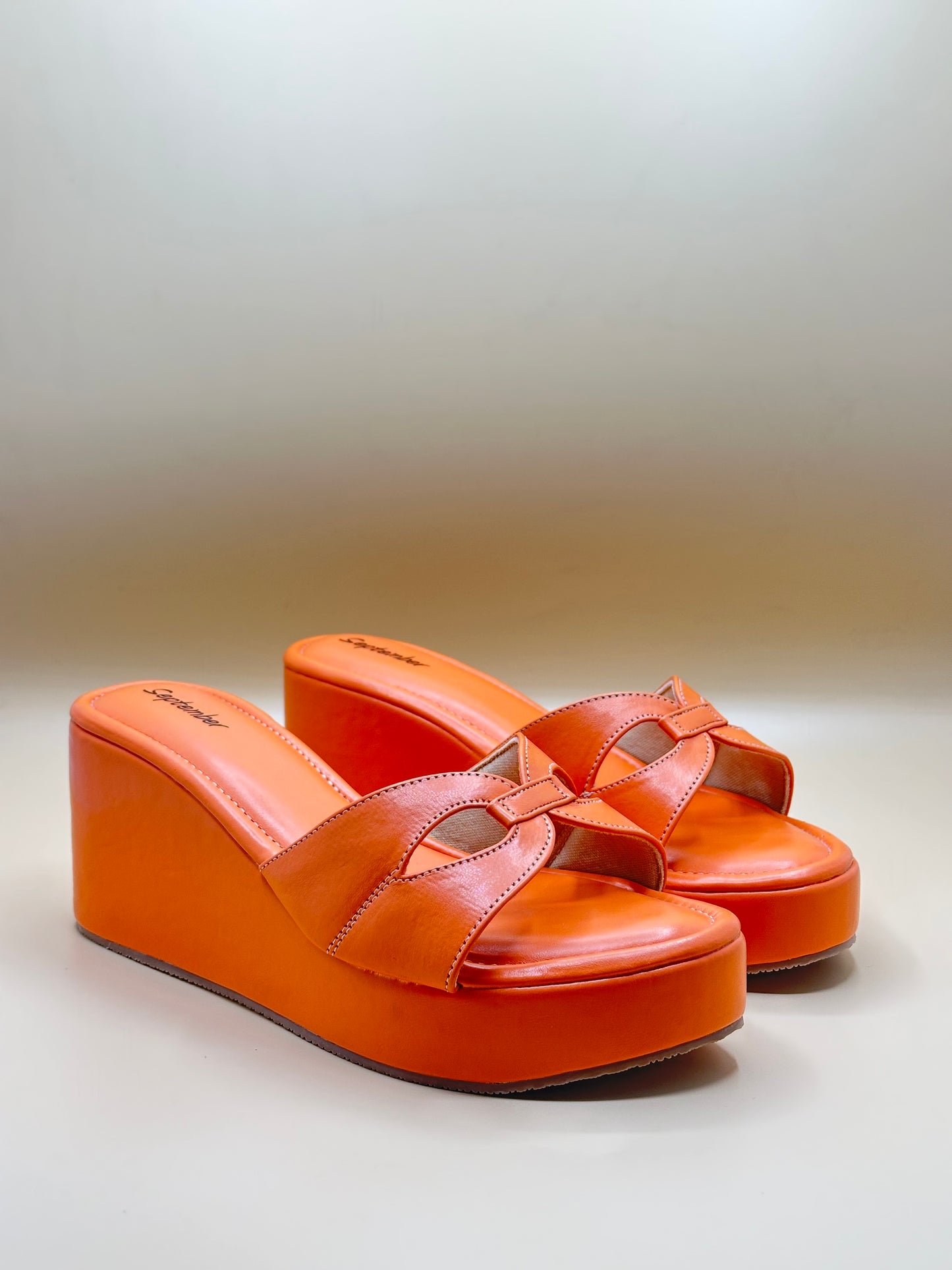 Chill mode on-Orange heels-42