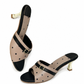 Polka Noir-Taupe
