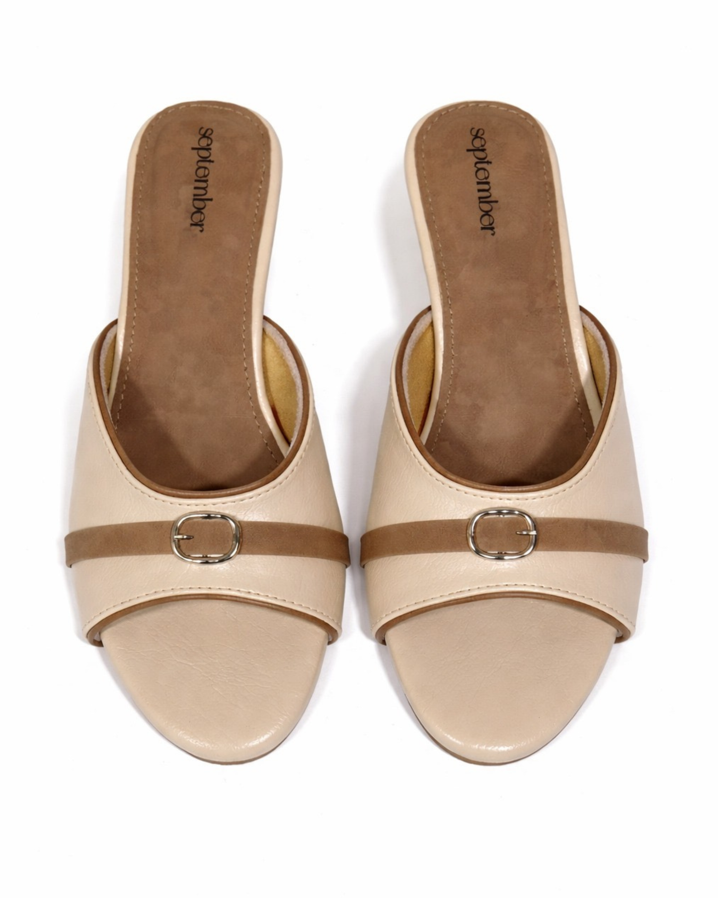 Edge Buckle Mules