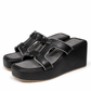 Noir Weave-Black Heels