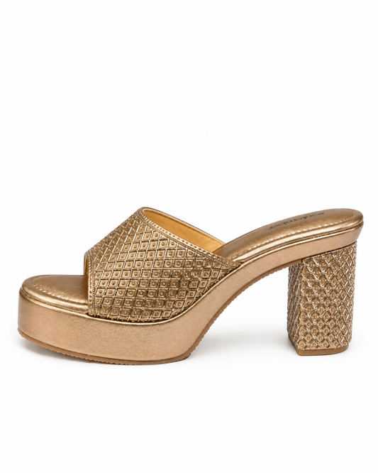 Glimmer Blocks-Dull Rosegold