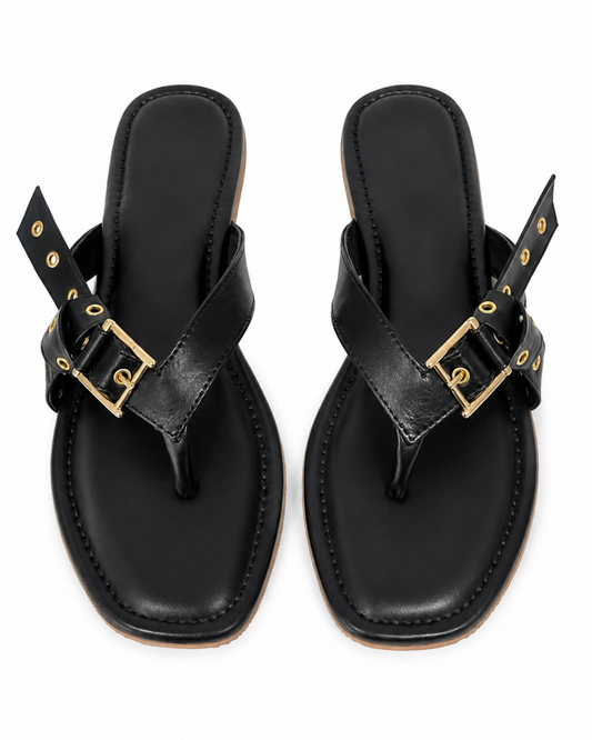 The Black Buckle-Flats