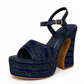 Lined Up For Style-Navy Blue