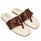 Polka Chic-Brown and Cream