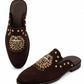 Crown Brown-Half Shoe