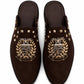 Crown Brown-Half Shoe