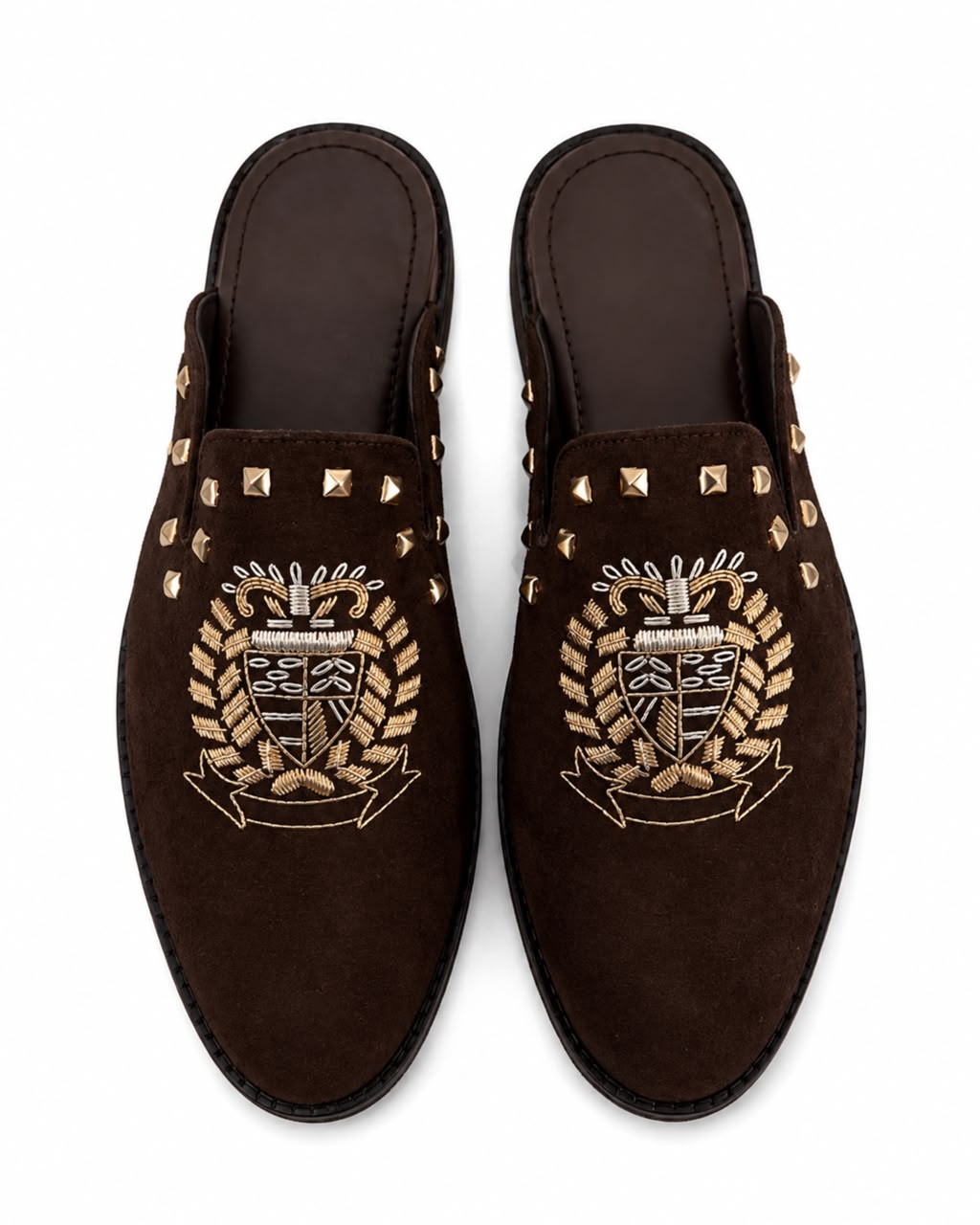 Crown Brown-Half Shoe